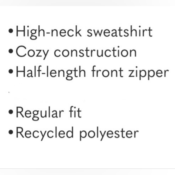 Goodfellow Quarter zip fleece XXL NWT rust orange - Picture 11 of 12